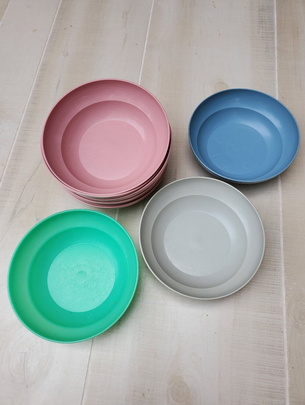 10 Vintage Tupperware Cereal Bowls
